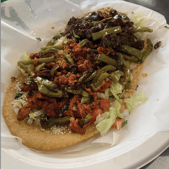Huaraches from Tacos Y Amigos in Okeechobee